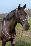 Touwhalster set pink chocolate