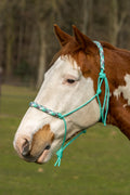 Touwhalster mintgroen met mintgroen camouflage neus en oorband